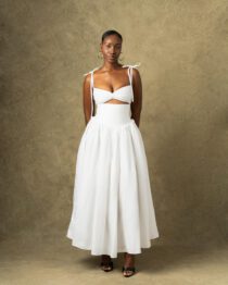 Boma Cutout Ankle Length Dress
